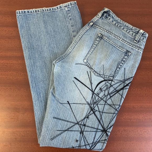 Armani Exchange Denim - Armani Exchange Mid-rise Bootcut 100% Cotton